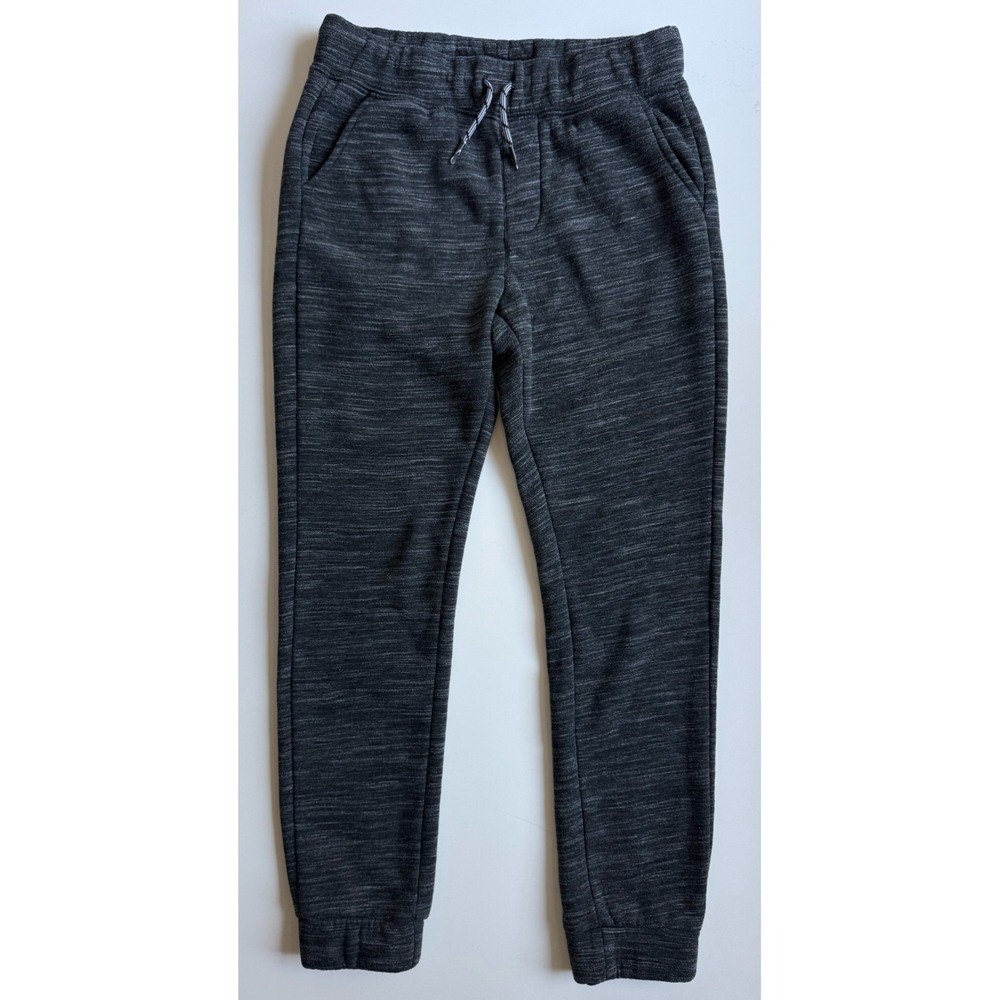 JOES JEANS Fleece Lined Pull-On Sweatpants Boys Large 14-16 (28x27.5) Gray Thick